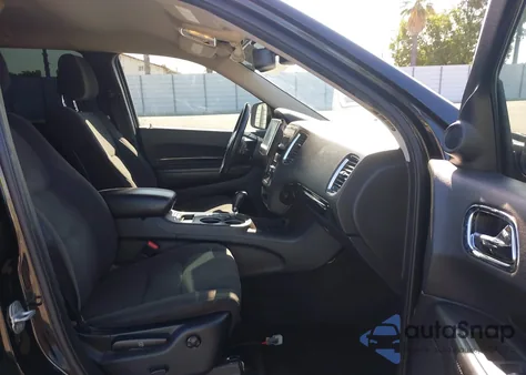 2012 Dodge Durango Crew from USA, damaged, VIN 1C4RDJDGXCC247652